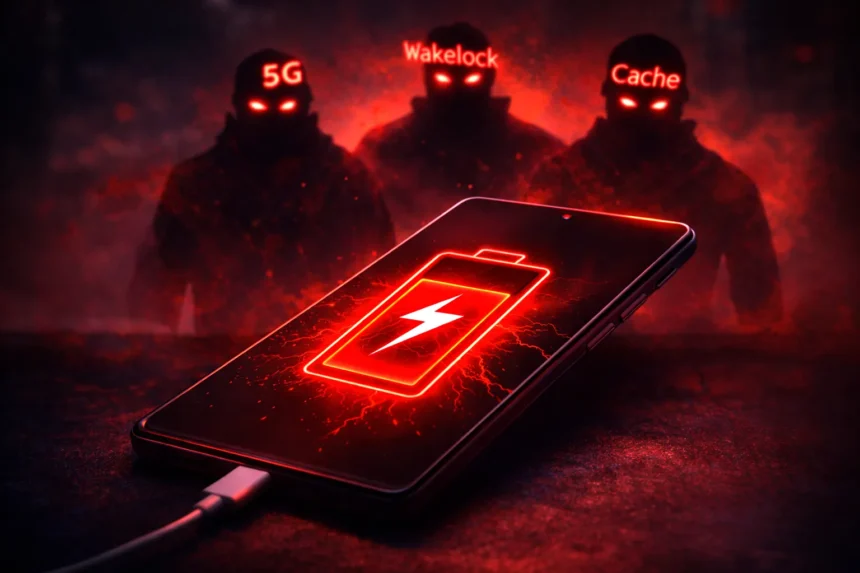 Android battery draining fast