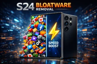 Remove bloatware Samsung S24