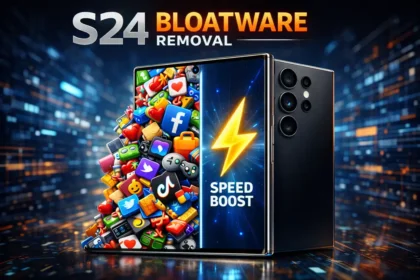 Remove bloatware Samsung S24