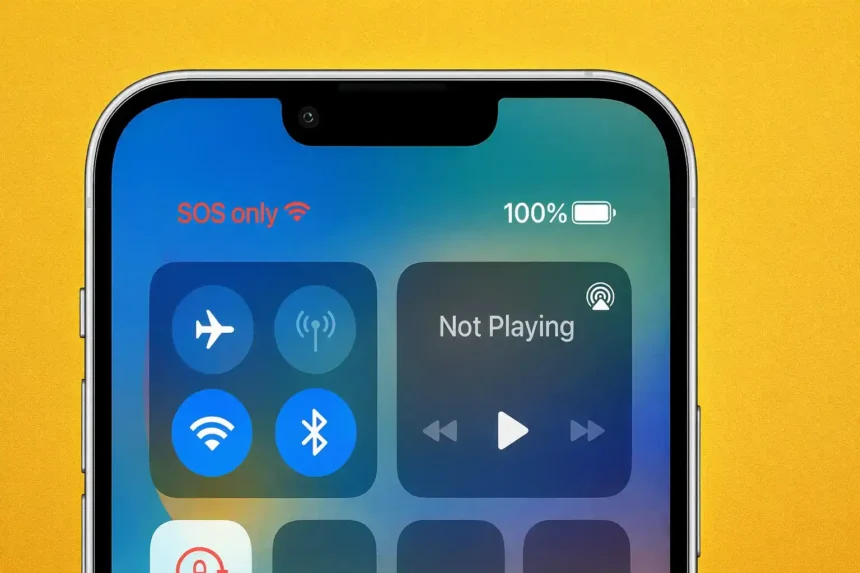 iPhone Stuck on SOS Only
