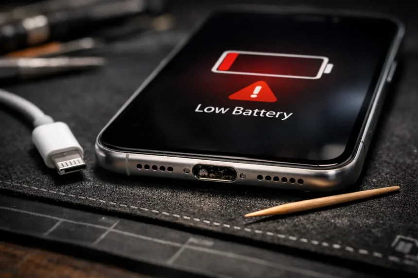 iphone charging not working